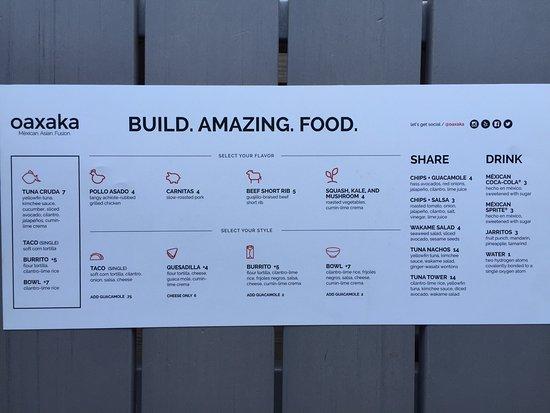 Oaxaka Mexican Asian Fusion