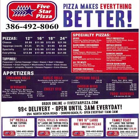 Five Star Pizza