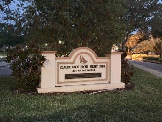 Claude Edge Front Street Park